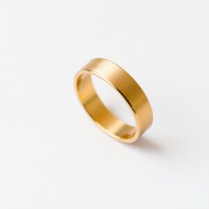 Aliança Reta em Ouro 18k, 5mm