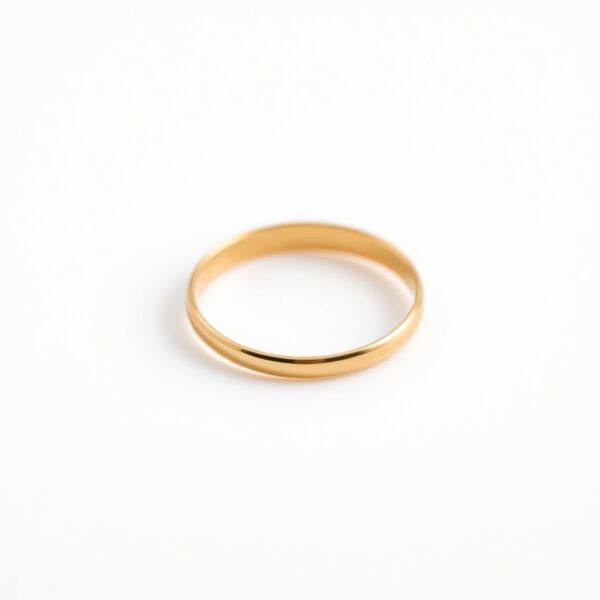Aliança Tradicional slim em Ouro 18k, 2mm - Image 2