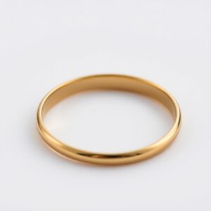 Aliança Tradicional slim em Ouro 18k, 2mm