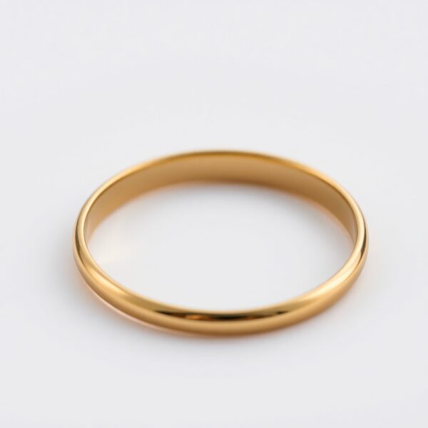 Aliança Tradicional slim em Ouro 18k, 2mm