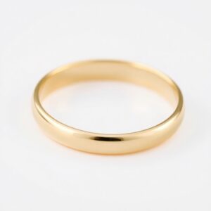 Aliança Tradicional slim em Ouro 18k, 3mm