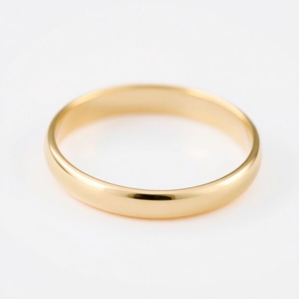 Aliança Tradicional slim em Ouro 18k, 3mm