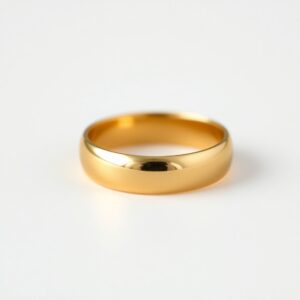 Aliança Tradicional slim em Ouro 18k, 5mm
