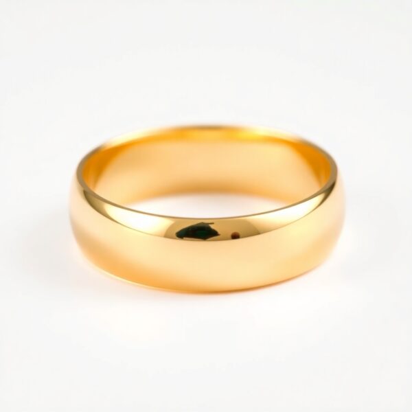 Aliança Tradicional slim em Ouro 18k, 6mm