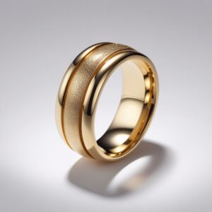 Aliança Rudá em Ouro 18k, 8mm