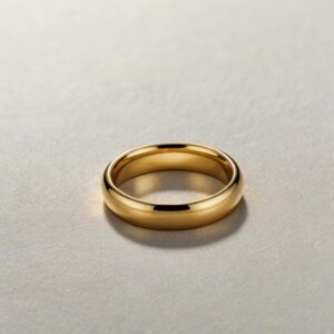 Aliança Tradicional em Ouro 18k, 4mm
