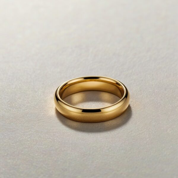Aliança Tradicional em Ouro 18k, 4mm