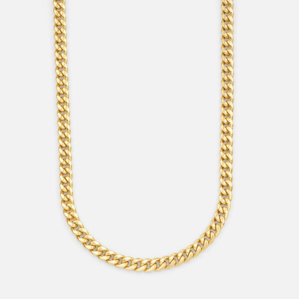 Corrente Groumet 5mm em Ouro Amarelo 18k, 70cm - Image 3