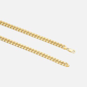 Corrente Groumet 4mm em Ouro Amarelo 18k, 70cm
