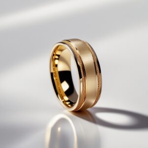 Aliança Alma Gêmea em Ouro 18k, 6mm