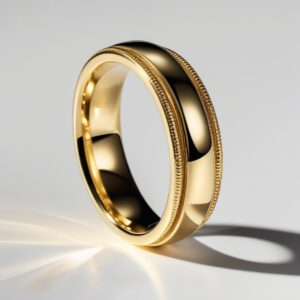 Aliança Aurora em Ouro 18k, 5mm