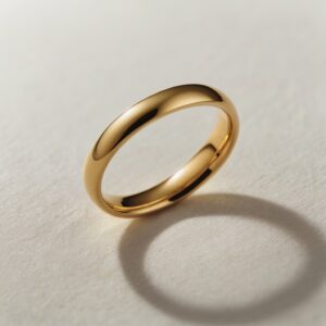Aliança Abaulada Especial em Ouro 18k, 2mm